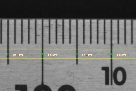 1D measuring